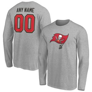 Tampa Bay Buccaneers Custom Team Authentic Long Sleeve T Shirt